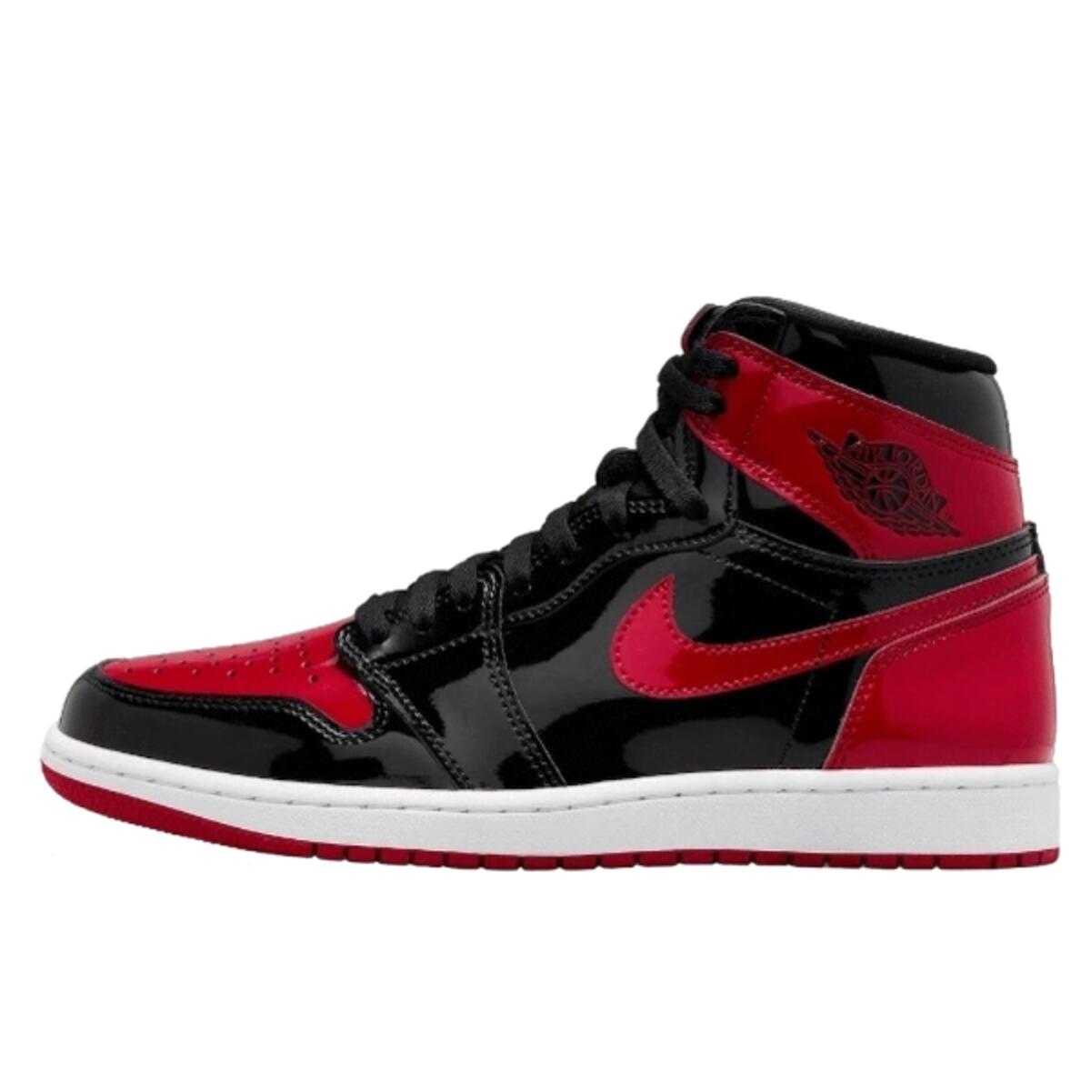 JORDAN Shoes  1 High OG Patent Bred