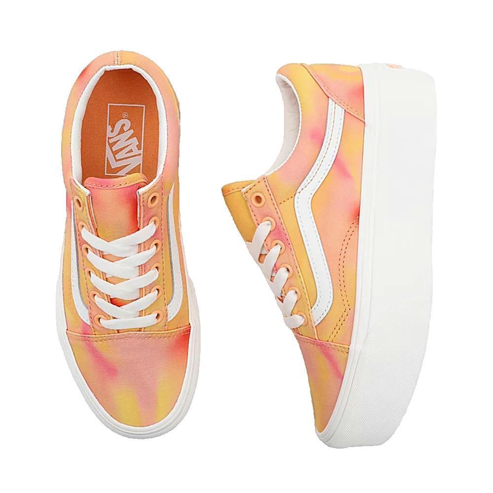 Chaussures Vans Stackform plateforme rose pour femme 2/3