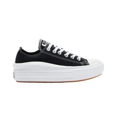 Sportschoenen vrouw converse chuck taylor all star move ox zwart