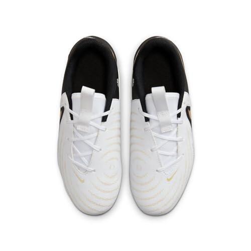 Scarpe da calcio junior fg - terreno compatto nike bianco/nero 5/6