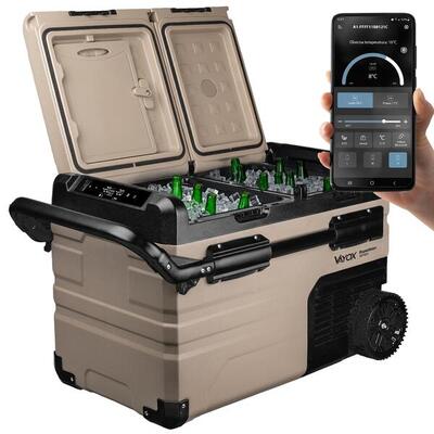 Kompressor-Kühlbox für unterwegs VAYOX VA-EW39 12/24/230 V, 39 L