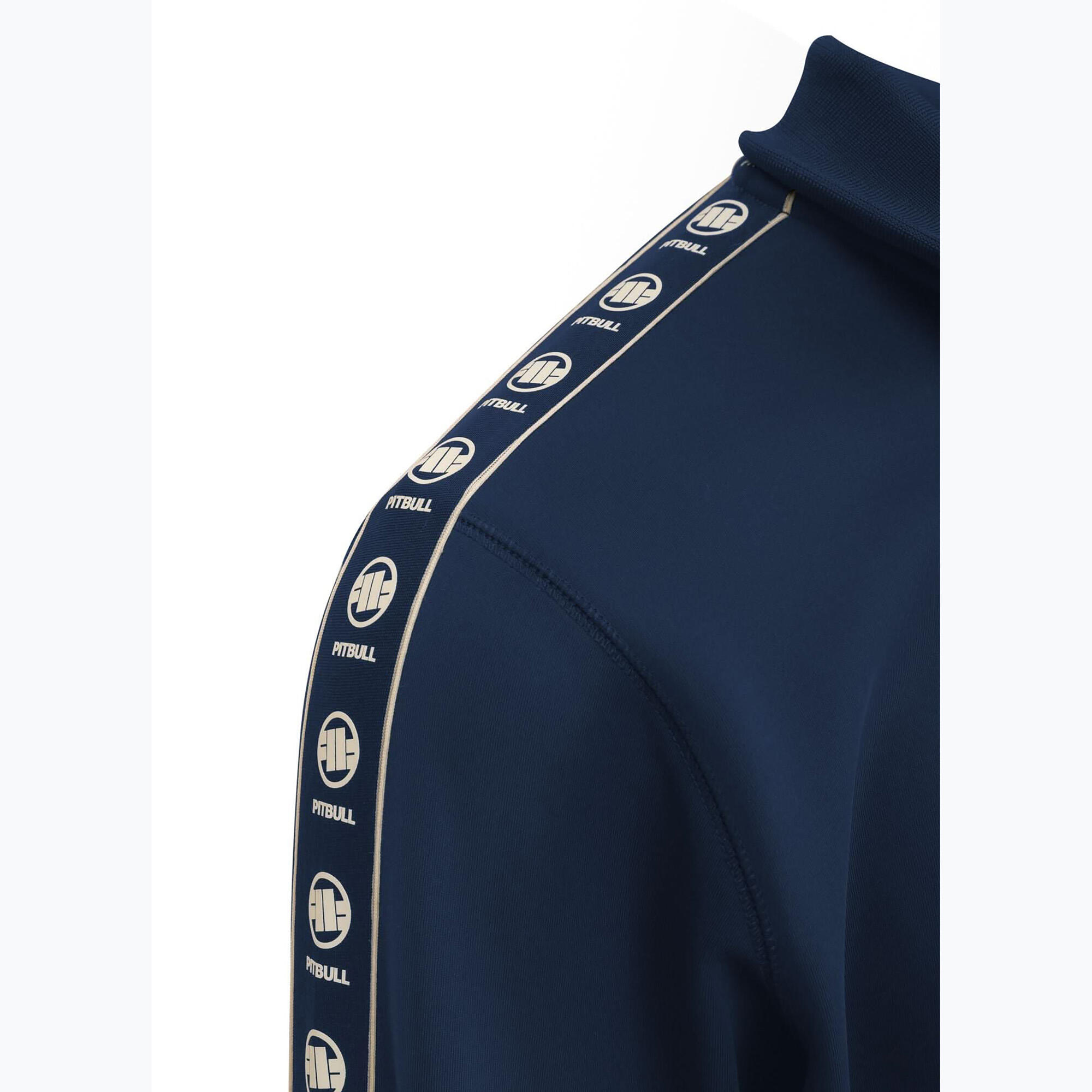 Felpa con cappuccio e logo Pitbull da uomo 4/5