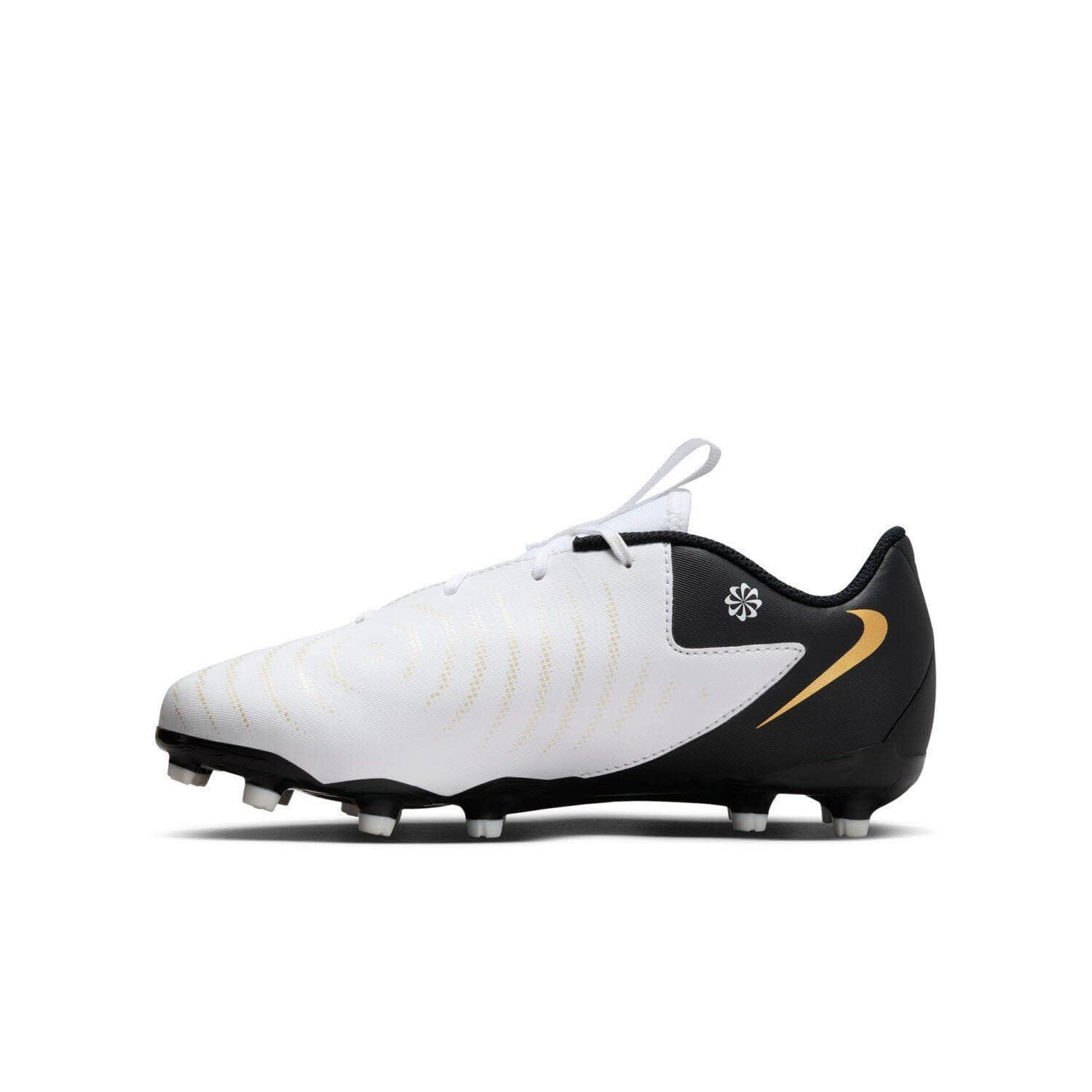 Scarpe da calcio junior fg - terreno compatto nike bianco/nero 5/6