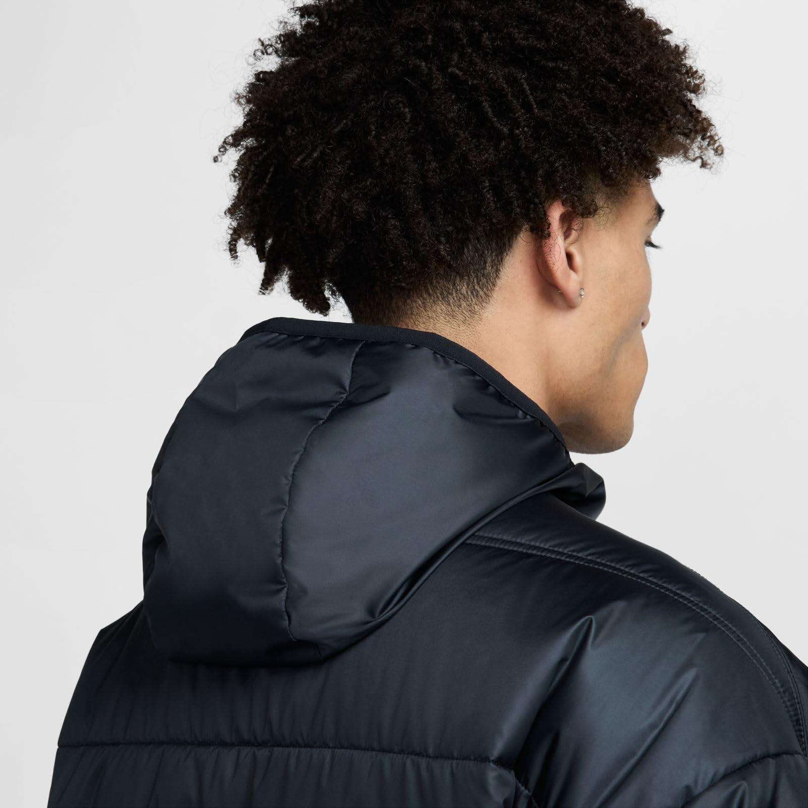 Veste d'Automne Nike FD7702-010 pour Homme en Noir/Blanc Taille XL 3/7