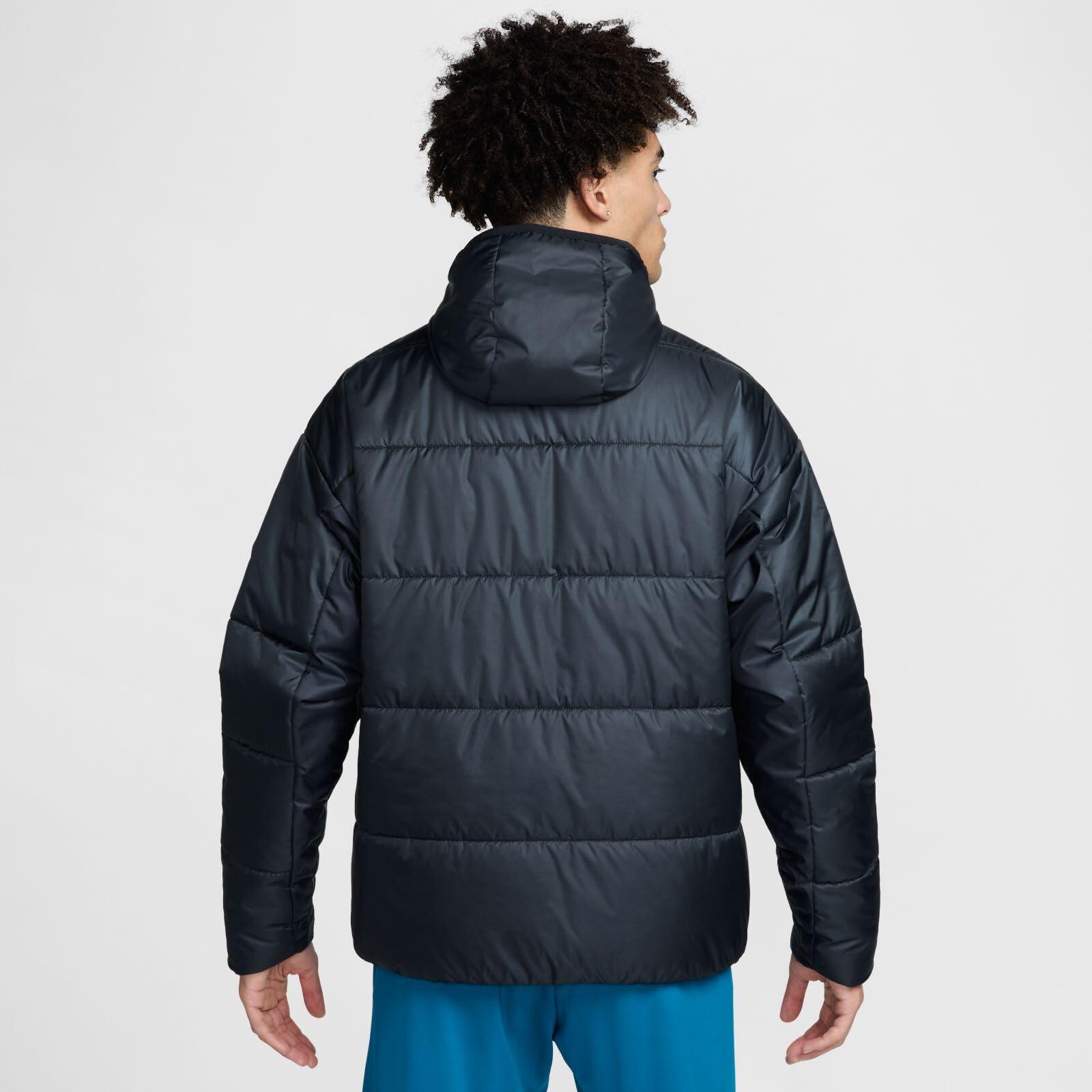 Veste d'Automne Nike FD7702-010 pour Homme en Noir/Blanc Taille XL 7/7