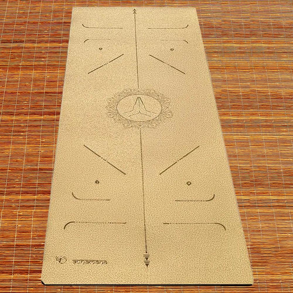 Yogamatte Kork, neue Generation 3-lagig, 6mmx68cmx1,83m, Bodylines 7/7