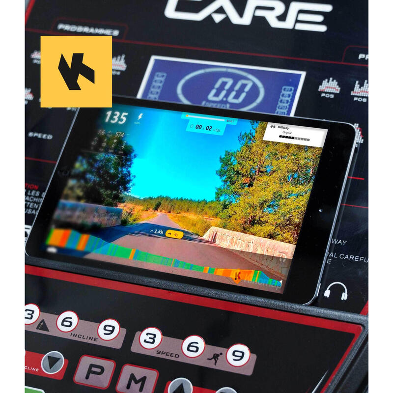 Tapis de course connecté - 18km/h - CARE - JOG RUNNER - KINOMAP