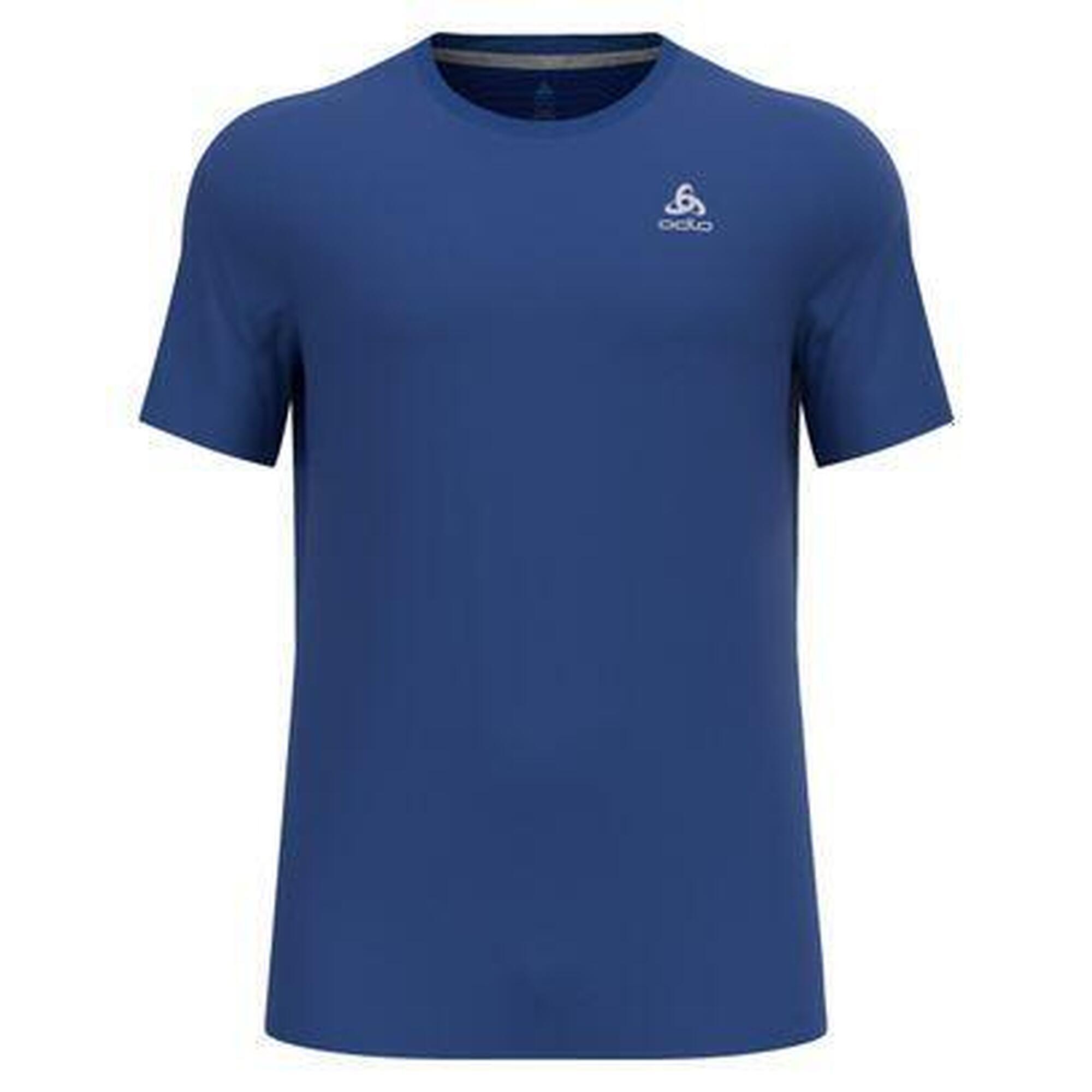 Odlo - T-shirt Technique Odlo F-dry Bleu - T-shirt Manches Courtes - Bleu - S - Decathlon