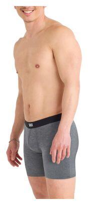 Boxer Saxx Vibe Xtra Fly Gris Foncé Homme