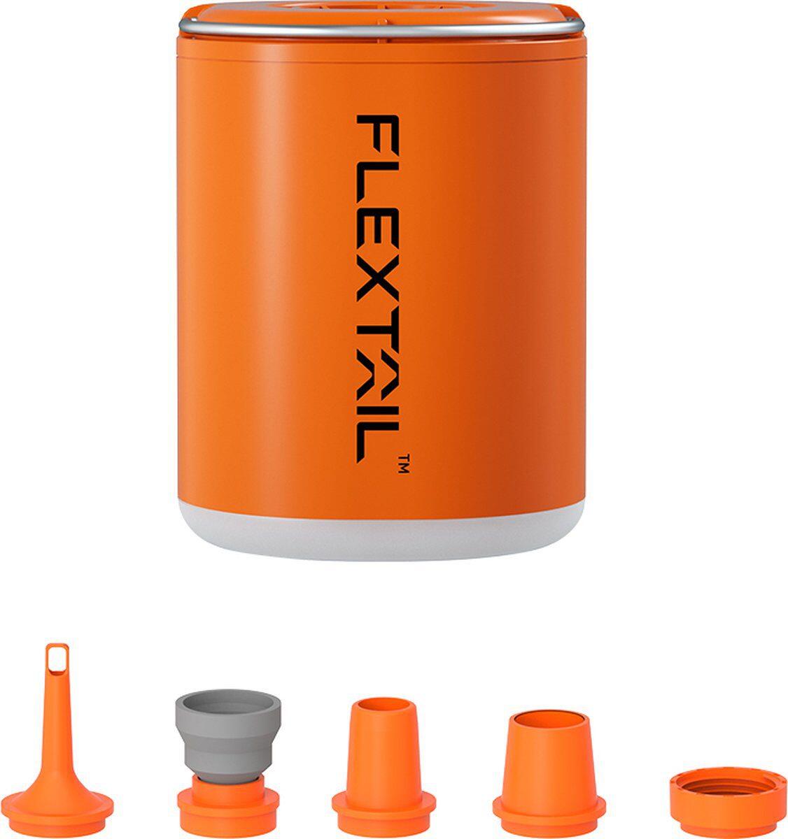 FLEXTAIL luchtbed pomp Tiny Pump X2 - Oplaadbare luchtbedpomp - 400LM lantaarn - 3-in-1