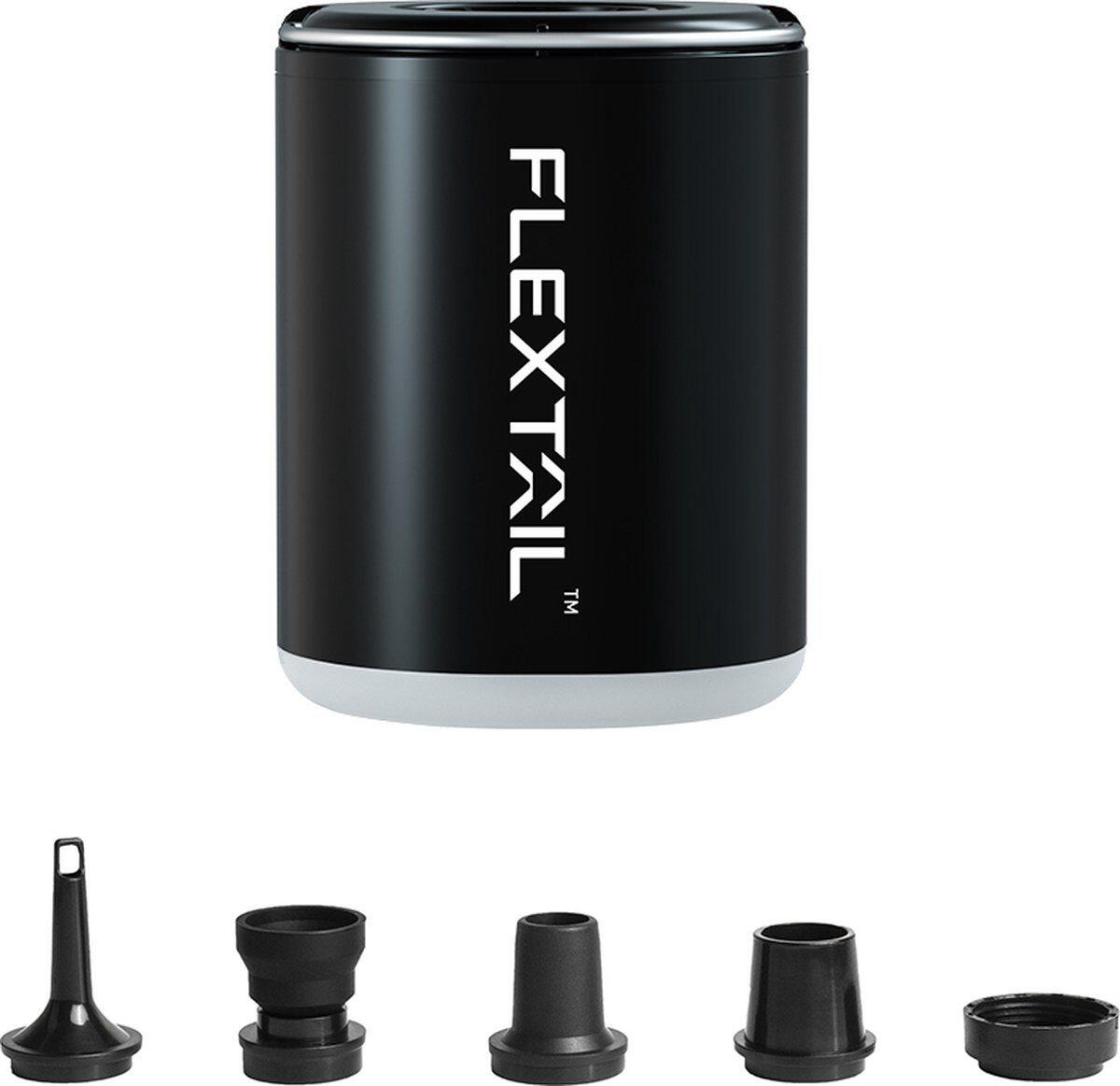 FLEXTAIL luchtbed pomp Tiny Pump X2 - Oplaadbare luchtbedpomp - 400LM lantaarn - 3-in-1
