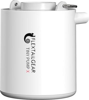 Luchtbed pomp tiny pump x - oplaadbare luchtbedpomp - 400lm lantaarn - 3-in-1 -