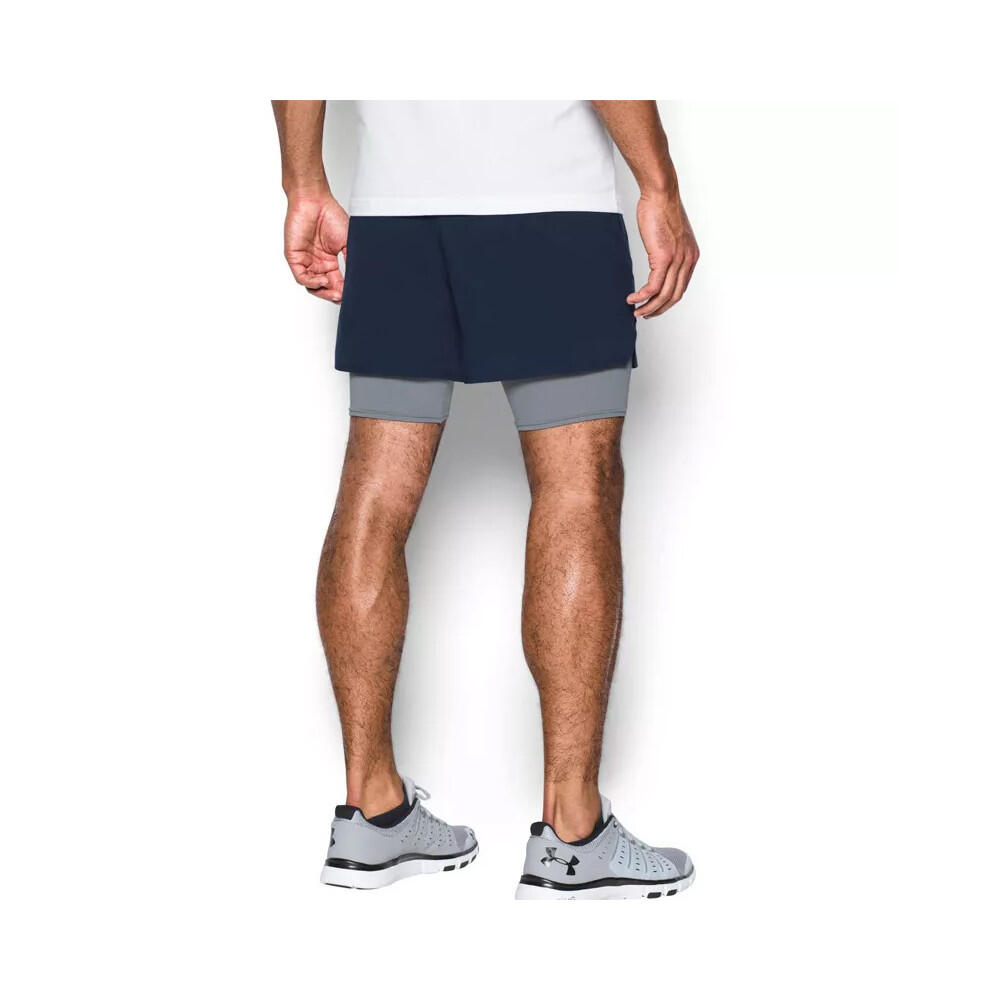 Pantalones cortos 2 en 1 Under Armour Qualifier 3/5