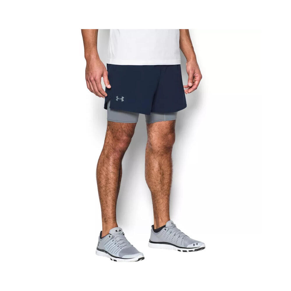 Pantalones cortos 2 en 1 Under Armour Qualifier 4/5
