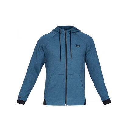 Chaqueta de chándal Under Armour Unstoppable Double Knit con cremallera completa