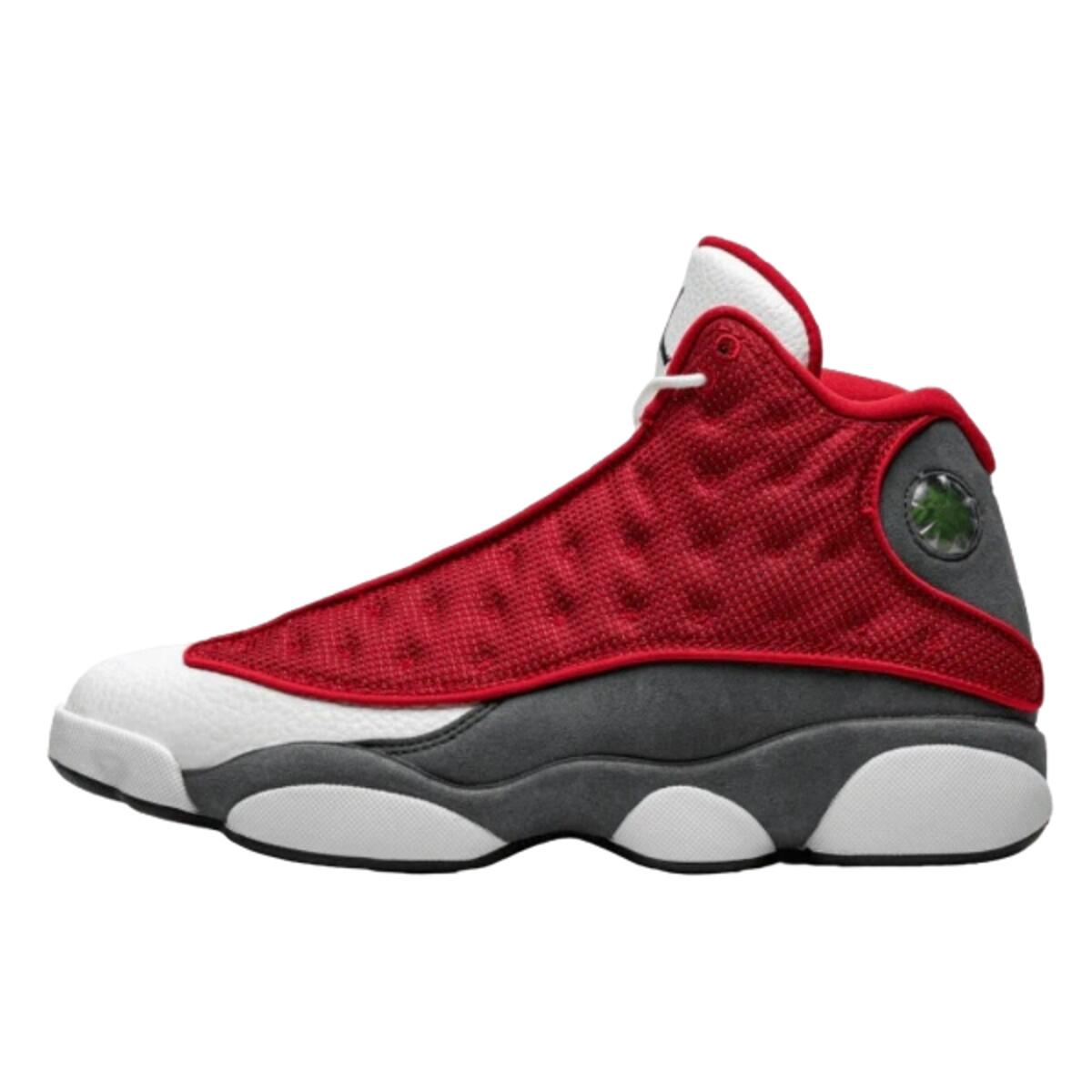 13 Retro Gym Red Flint Grey