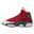 13 Retro Gym Red Flint Grey