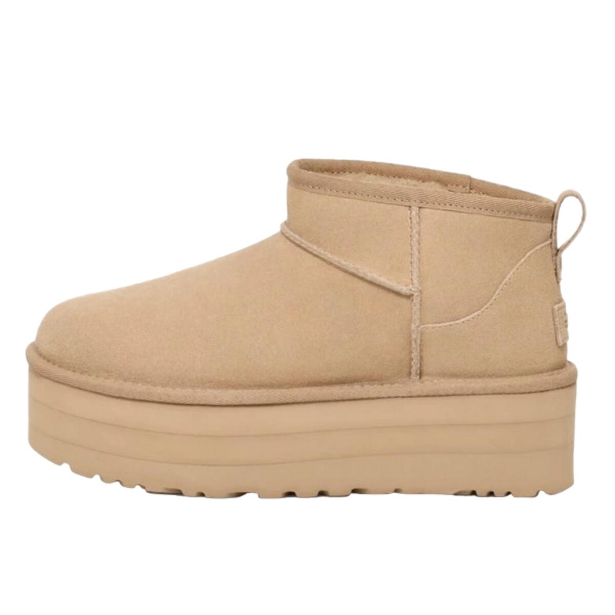 UGG Schoenen  Classic Ultra Mini Platform Boot Mustard Seed