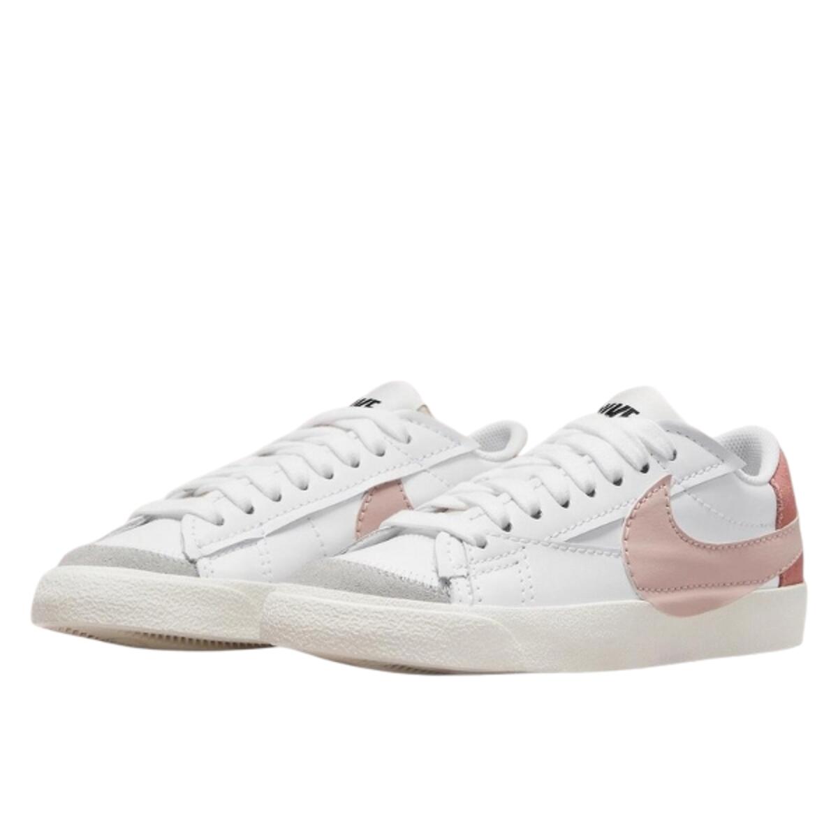 Schuhe  Blazer Low 77 Jumbo White Pink Oxford 2/3