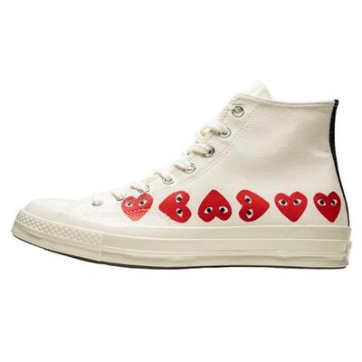 Zapatillas Converse High Blanche Multi Coeurs