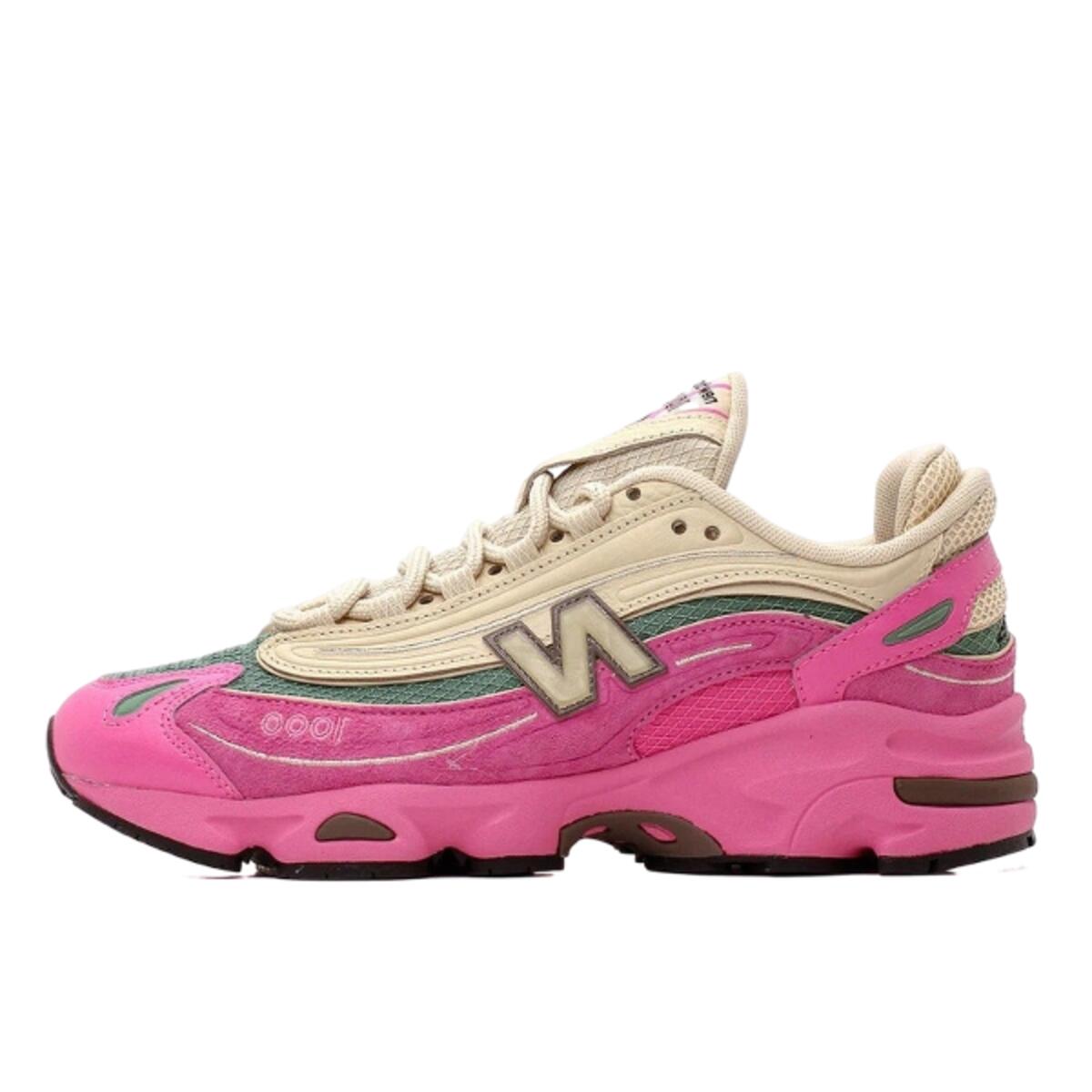 New Balance - Chaussures  1000 Tan Pink Green - Baskets - Beige - Decathlon