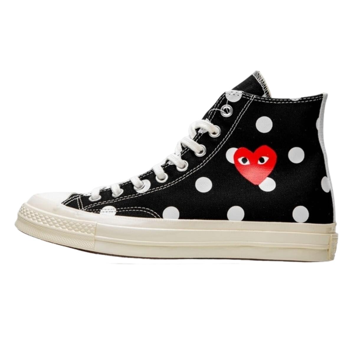 Converse - Chaussures Converse  Play À Pois Noir Haute - Baskets - Rouge - 36,5 - Decathlon