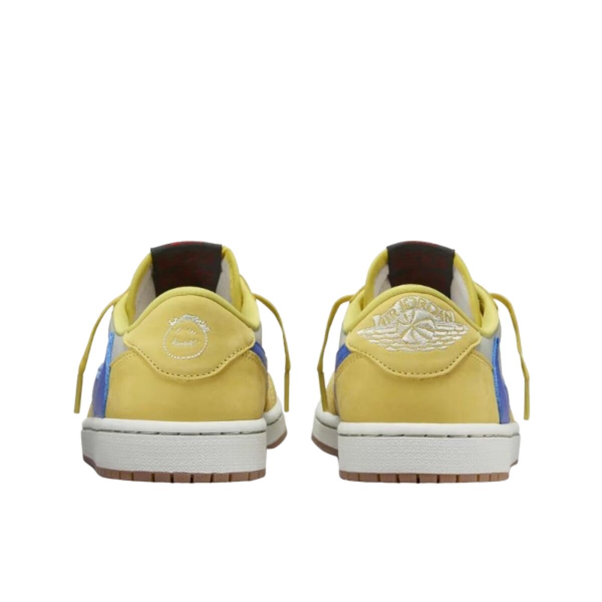 靴 Travis Scott Retro Low OG SP Canary Chaussures 1 Retro Low OG SP Travis Scott Canary JORDAN | Decathlon