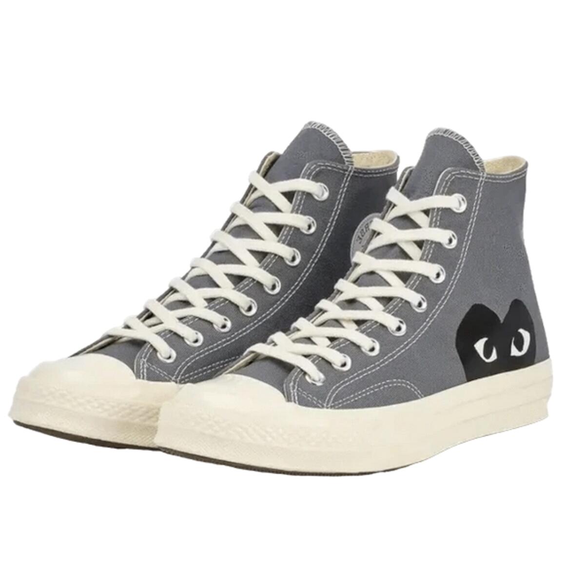 Chaussures  Chuck Taylor 70s Hi Comme des Garcons Play Steel Grey 2/2