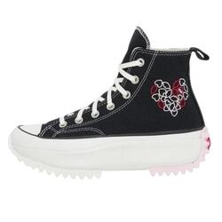 Chaussures Converse Run Star Hike Platform Embroidered Hearts