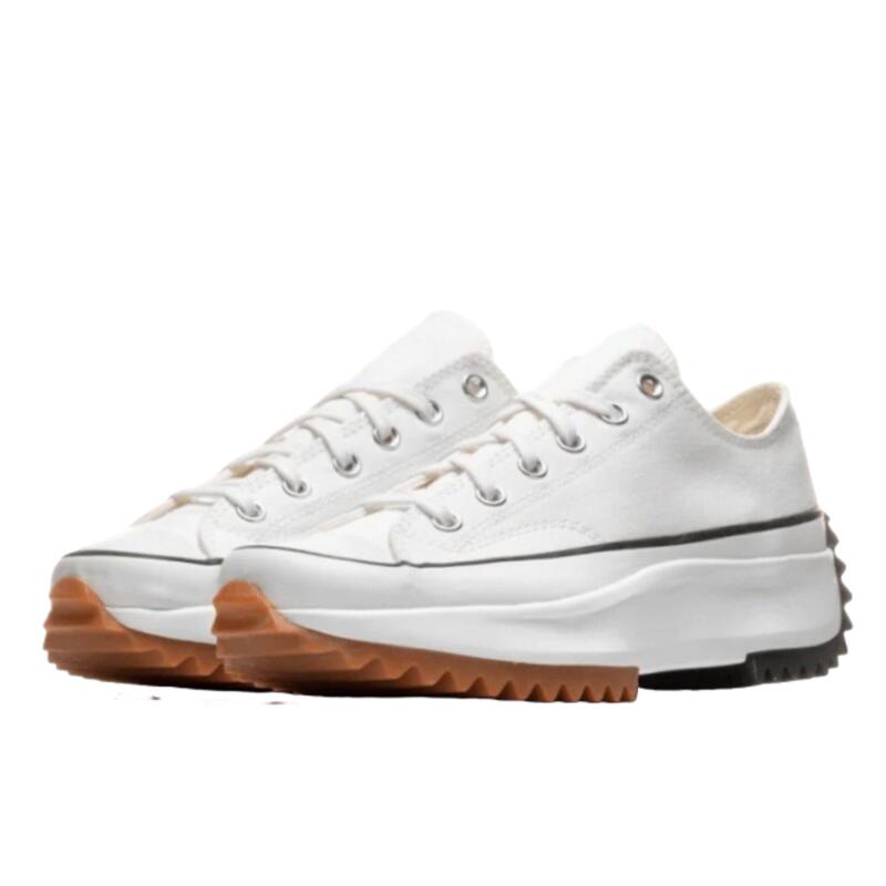 Tenisi unisex cu platforma Converse Run Star Hike Ox, Alb