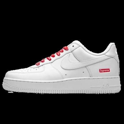 Buty do chodzenia dla dorosłych Air Force 1 Low White Supreme