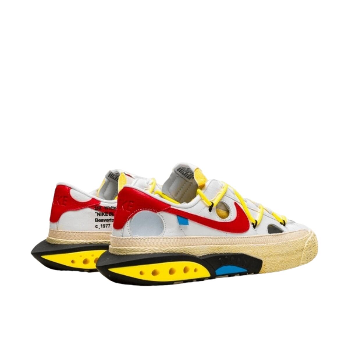 Chaussures  Blazer Low Off-White University Red 3/4
