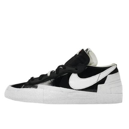 Zapatillas Blazer Low Sacai Black Patent Leather