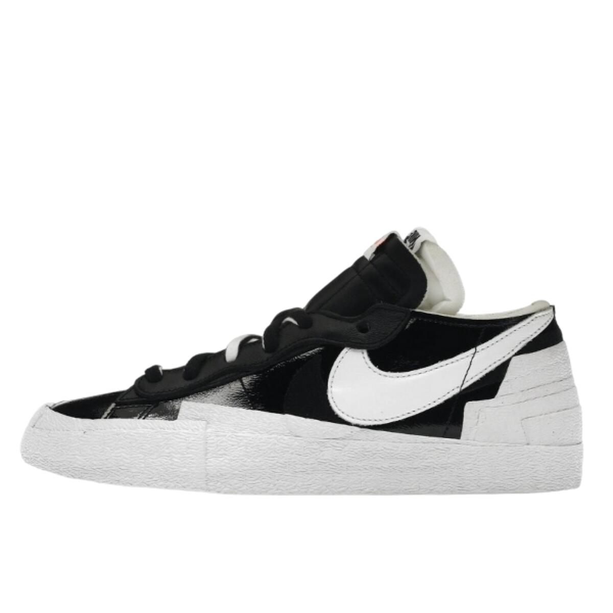 Nike - Chaussures  Blazer Low Sacai Black Patent Leather - Baskets - Noir - 48,5 - Decathlon