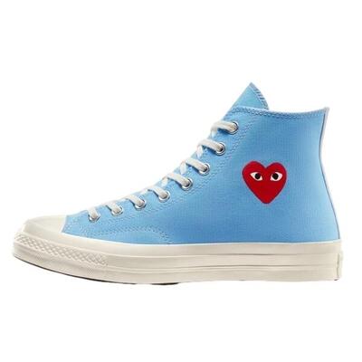 Schuhe Converse Bleu Haute