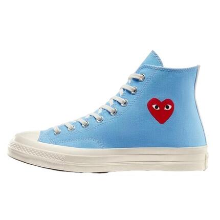 Chaussures Converse Bleu Haute