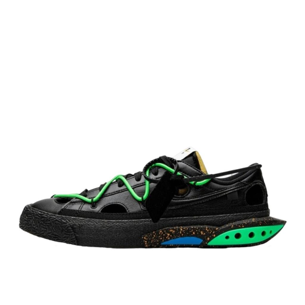 Shoes  Blazer Low Off-White Black Electro Green