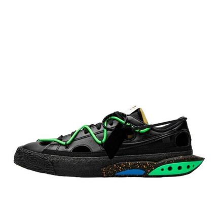 Zapatillas Blazer Low Off-White Black Electro Green