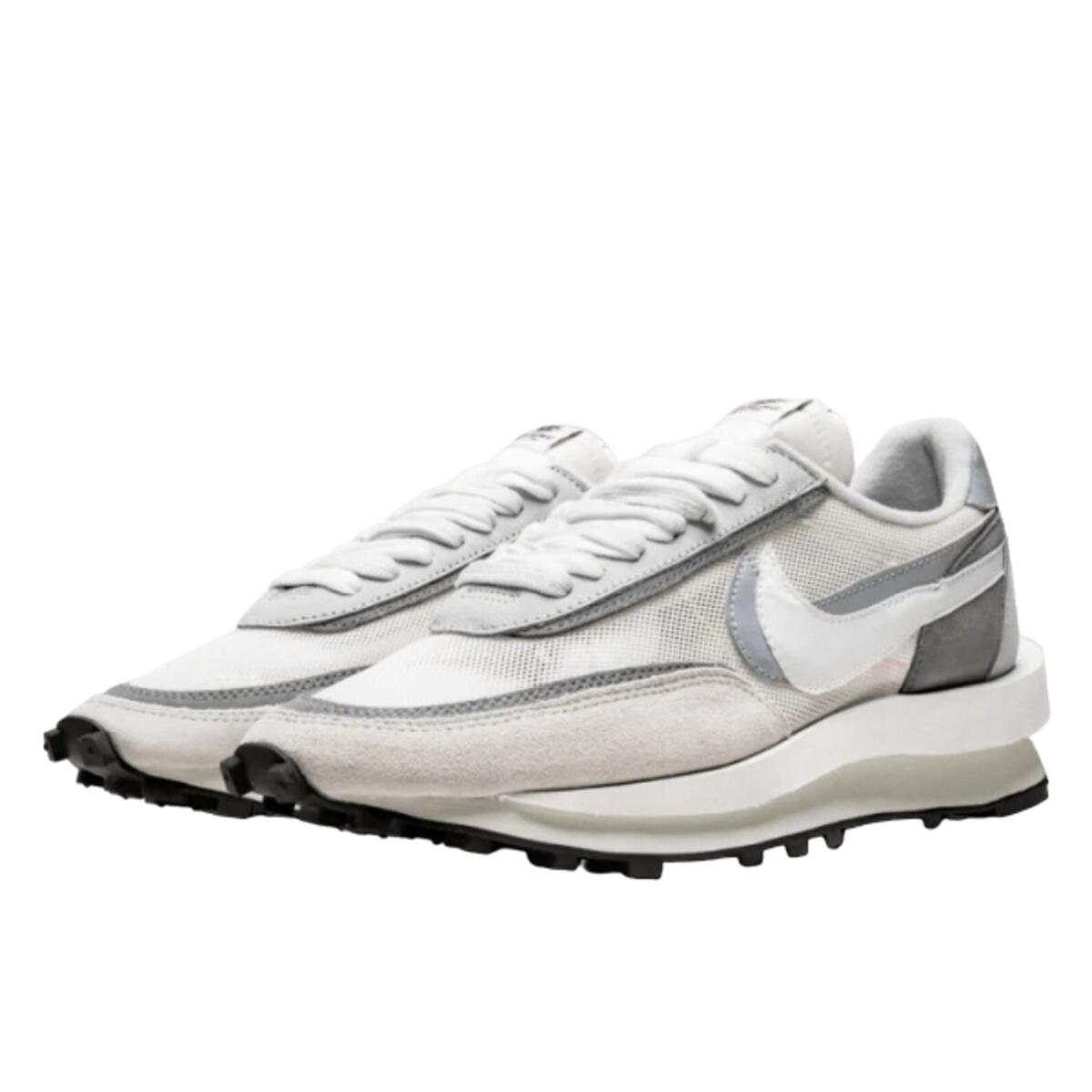 Chaussures  Sacai LD Waffle White Grey 2/4