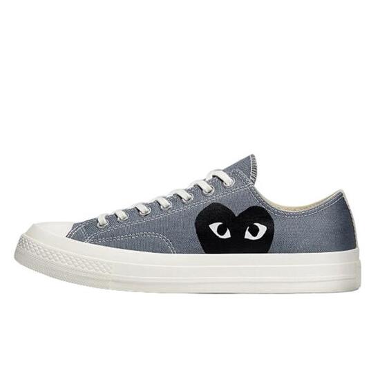 Scarpe Chuck Taylor 70s Ox Comme des Garcons Play Steel Grey