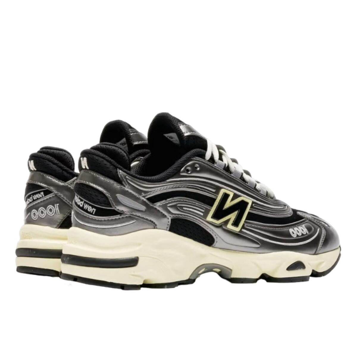 Chaussures  1000 Silver Metallic 3/4