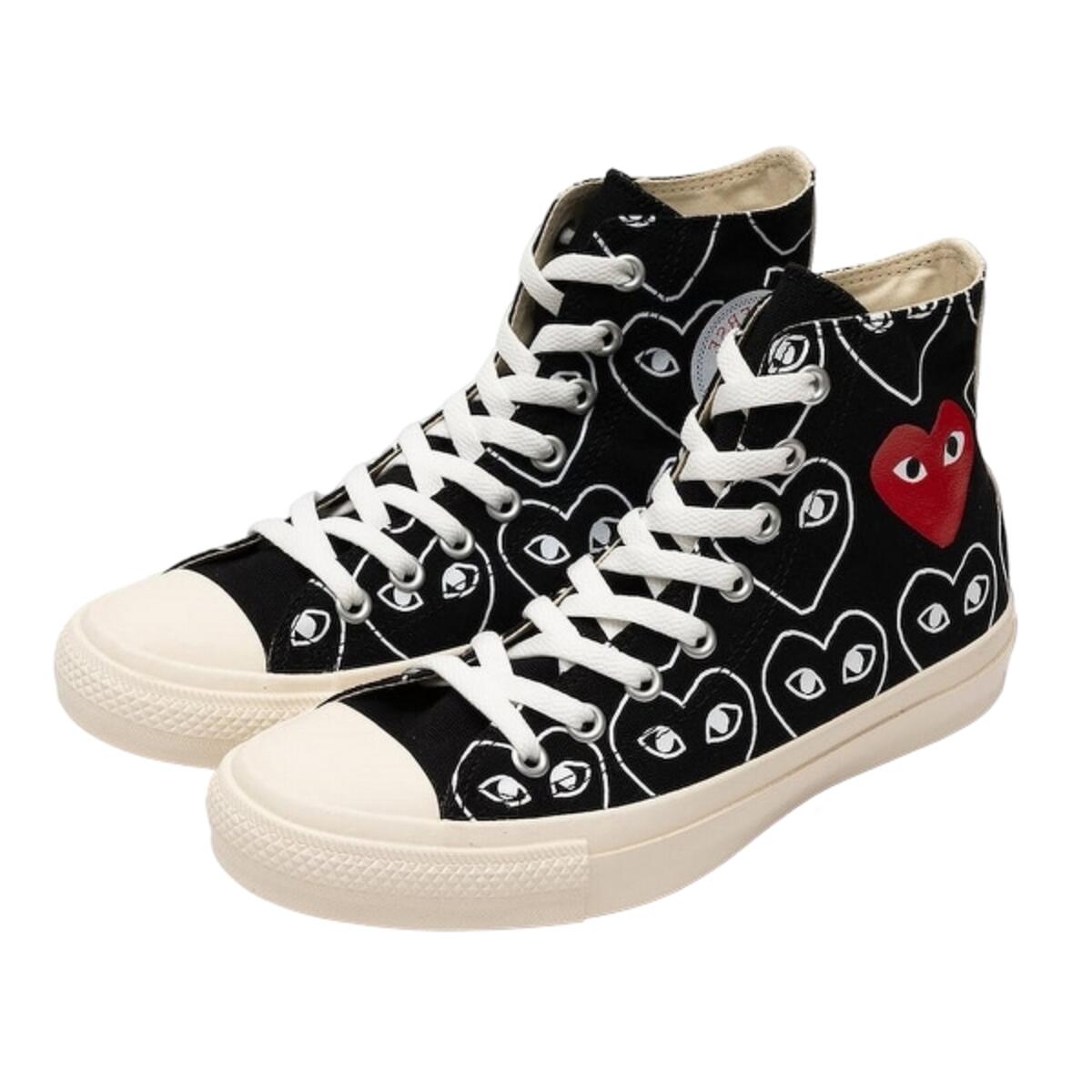 Converse Comme des Garçons Black Heart Print 2/4