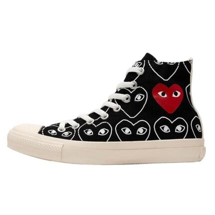 Schuhe Converse Black Heart Print