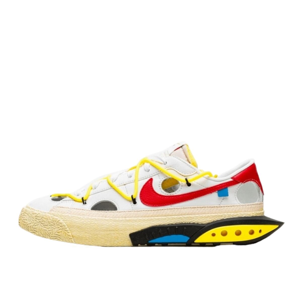 Nike - Chaussures  Blazer Low Off-white University Red - Baskets - Rouge - 47,5 - Decathlon