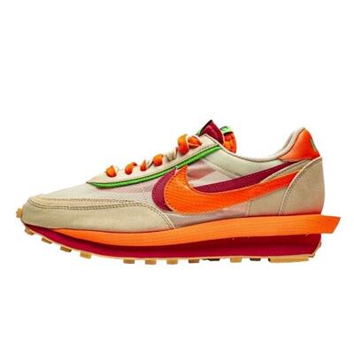 Zapatillas LD Waffle Sacai Clot Net Orange Blaze