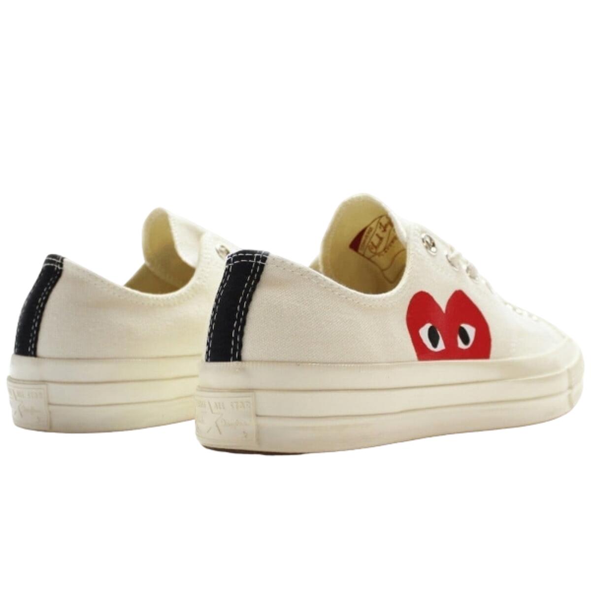 Schoenen Converse  Play Blanche Basse 3/4