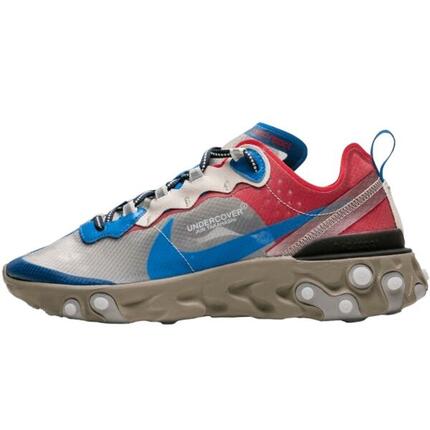 Zapatillas React Element 87 Undercover Khaki Red