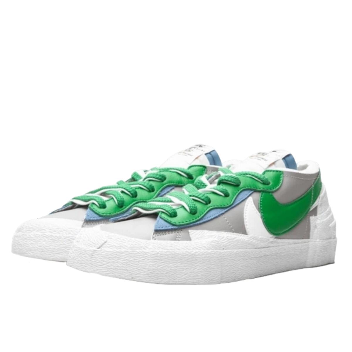 Chaussures  Blazer Low Sacai Medium Grey Classic Green 2/2