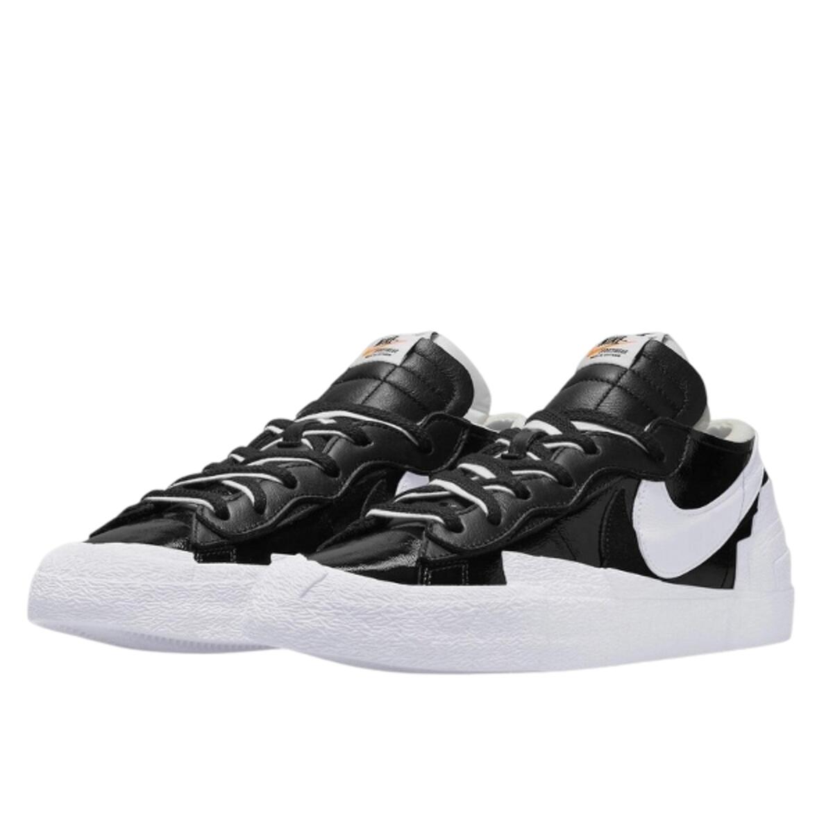 Chaussures  Blazer Low Sacai Black Patent Leather 2/2
