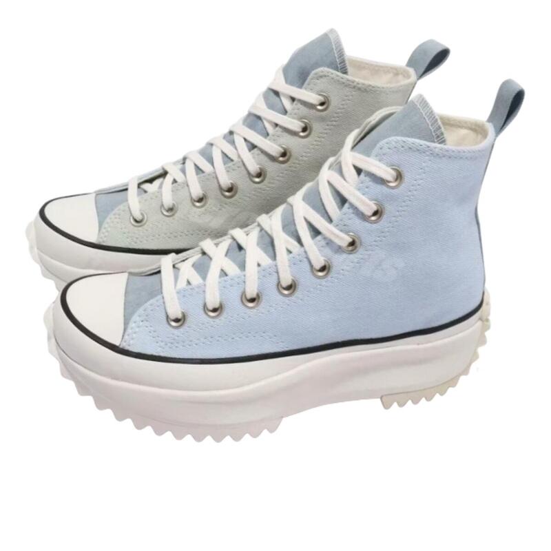 Schoenen  Summer Denim Run Star Hike High White Gum